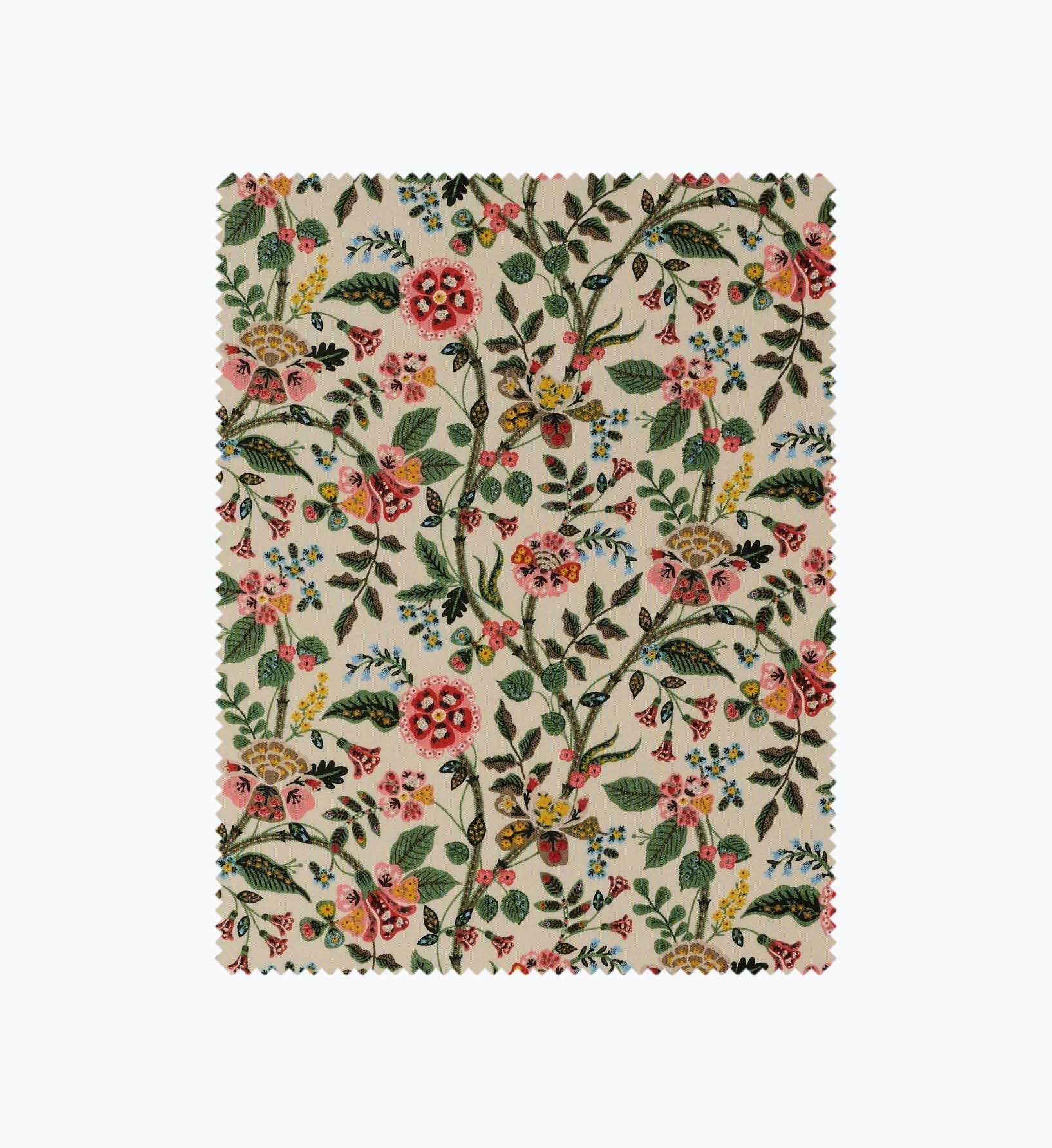 Gracie Rayon Fabric - Linen