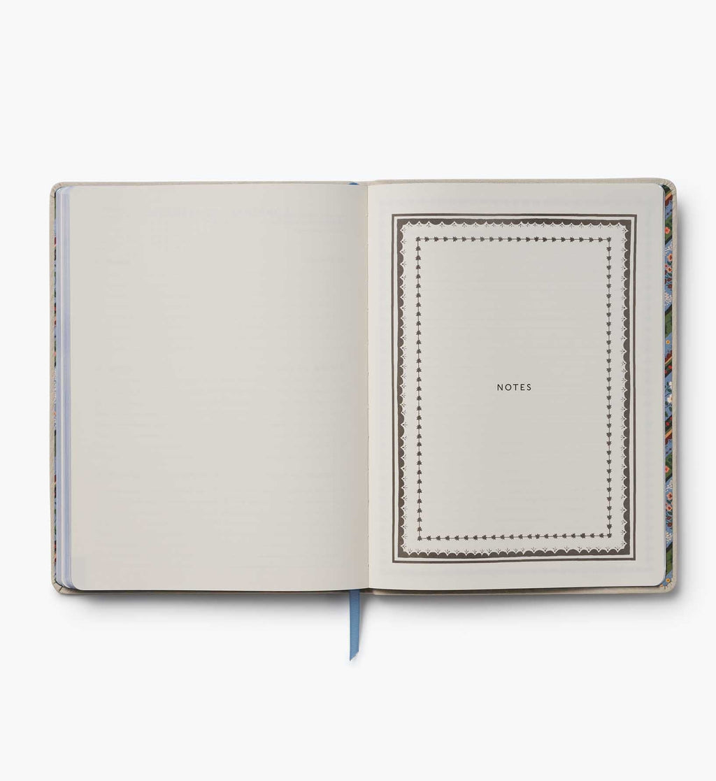 2027 12-Month Embroidered Bookbound Planner - Heritage Sampler
